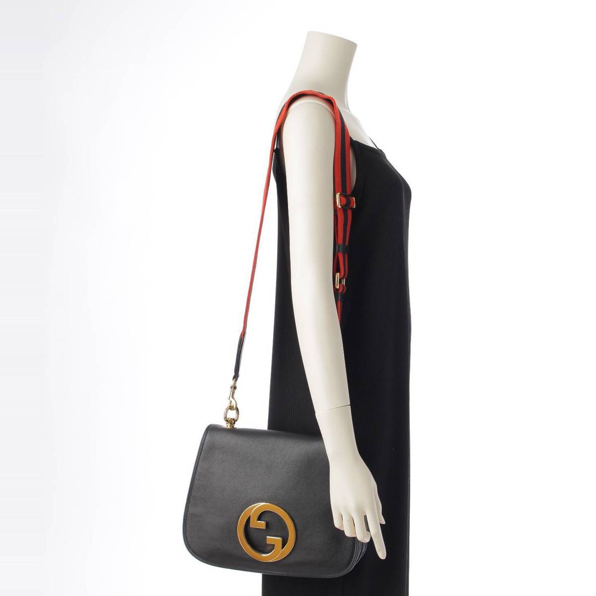 楽天市場】グッチ GUCCI レザー ブロンディ インターロッキングG