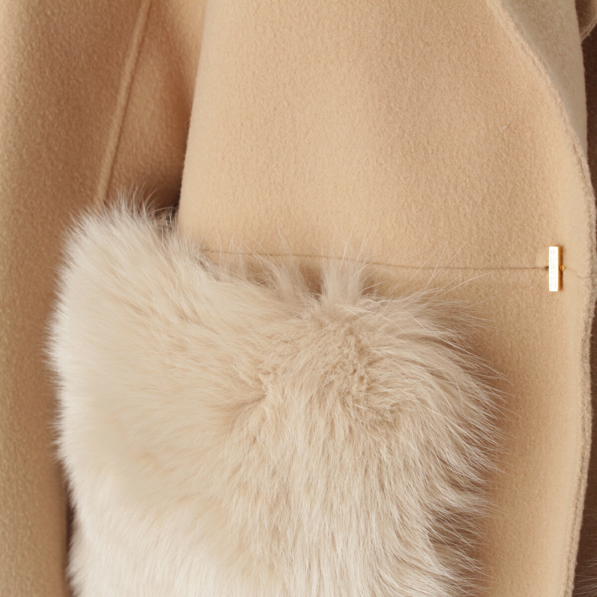 楽天市場】ドゥロワー Drawer 23AW ウールケヌキ ポケットファー