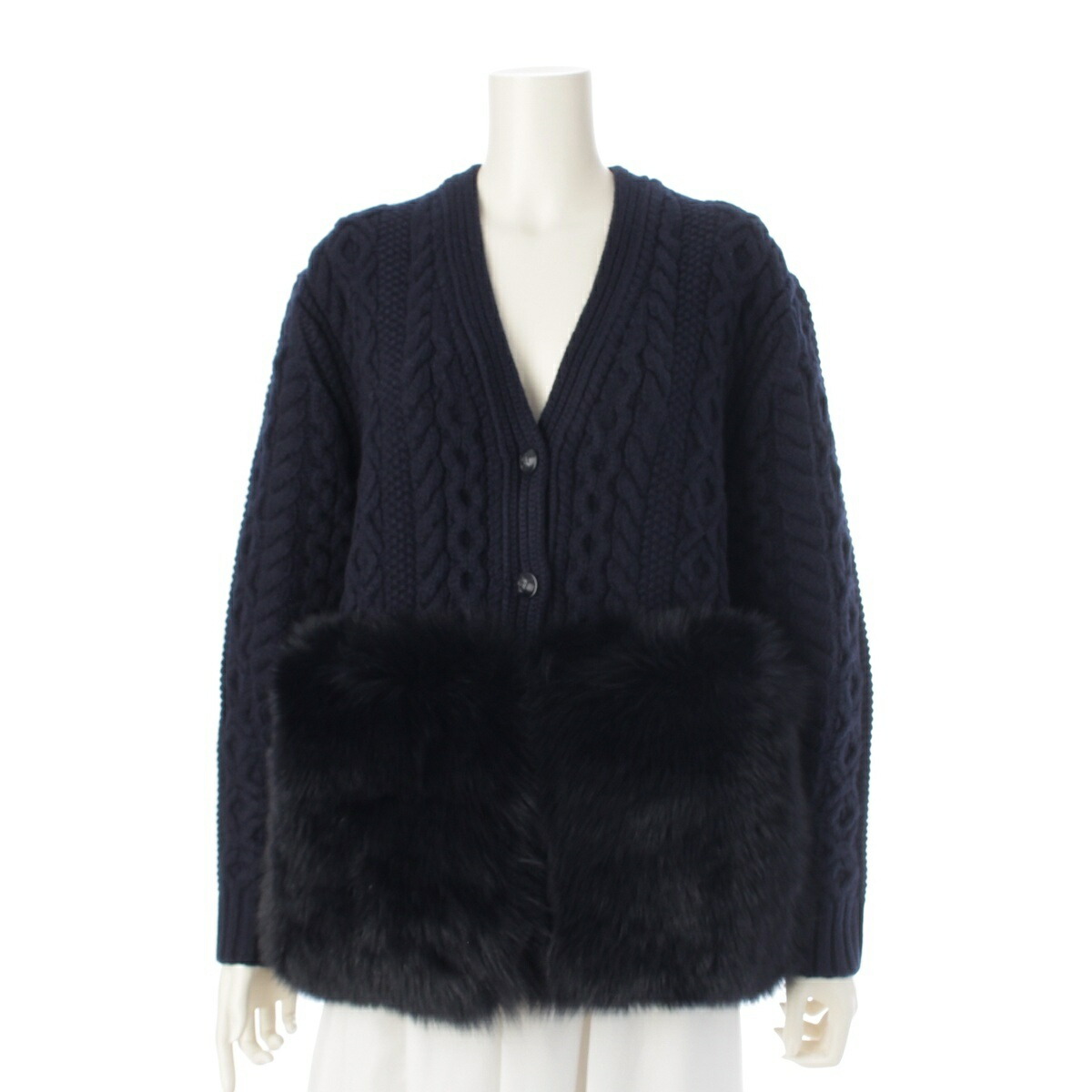 楽天市場】ファー（ブランドドゥロワー）（カーディガン・ボレロ