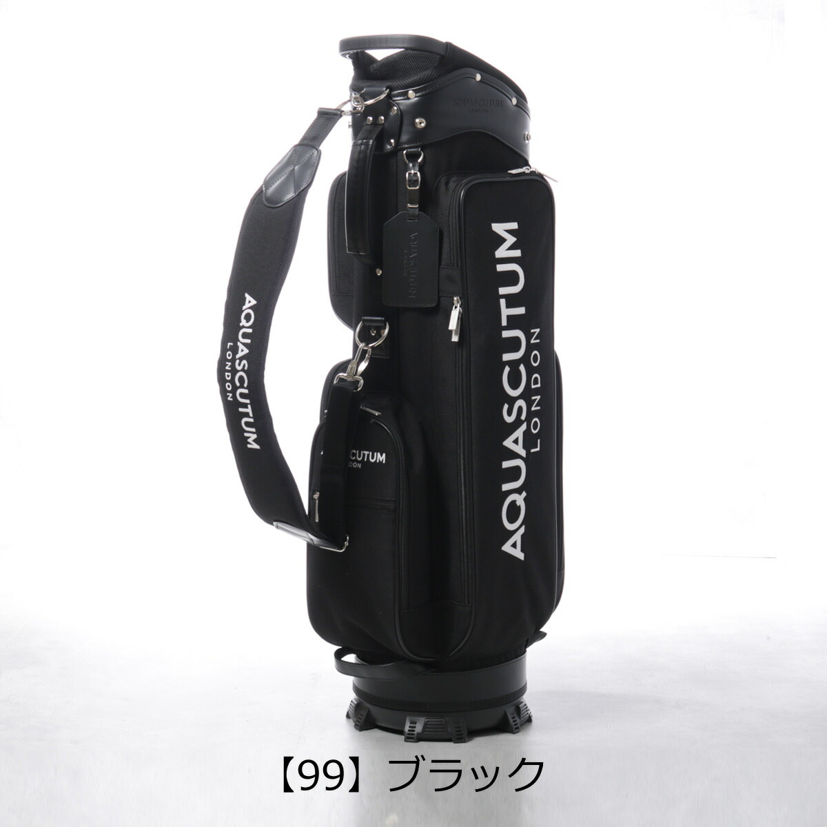 楽天市場】アクアスキュータム ゴルフ キャディバッグ カート型 9型 5