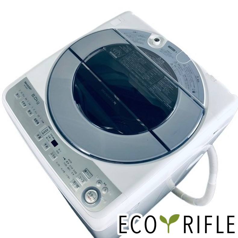 楽天市場】洗濯機 シャープ 8kgの通販