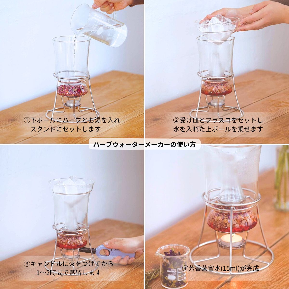 楽天市場】ハーブウォーターメーカー 正規販売 ／ ハリオ HARIO ハーブ