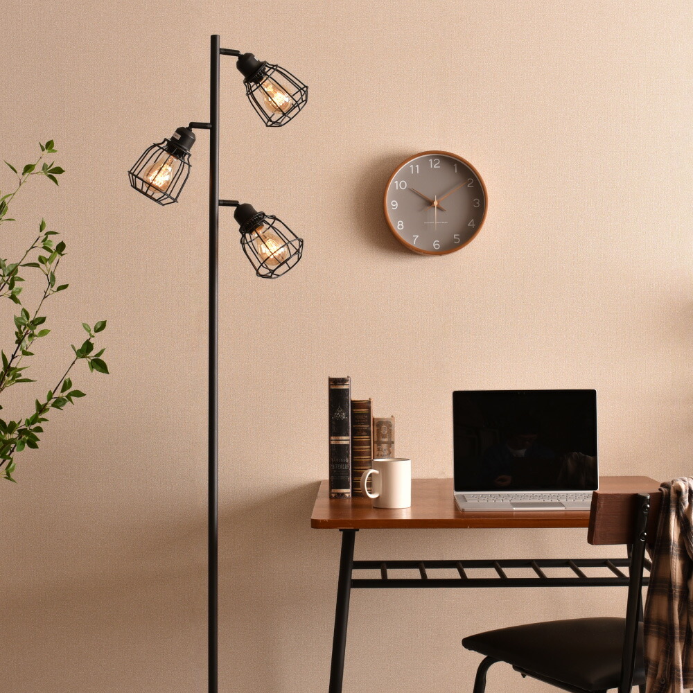 楽天市場】スタンドライト 3灯 間接照明 フロアライト （リモコン付き