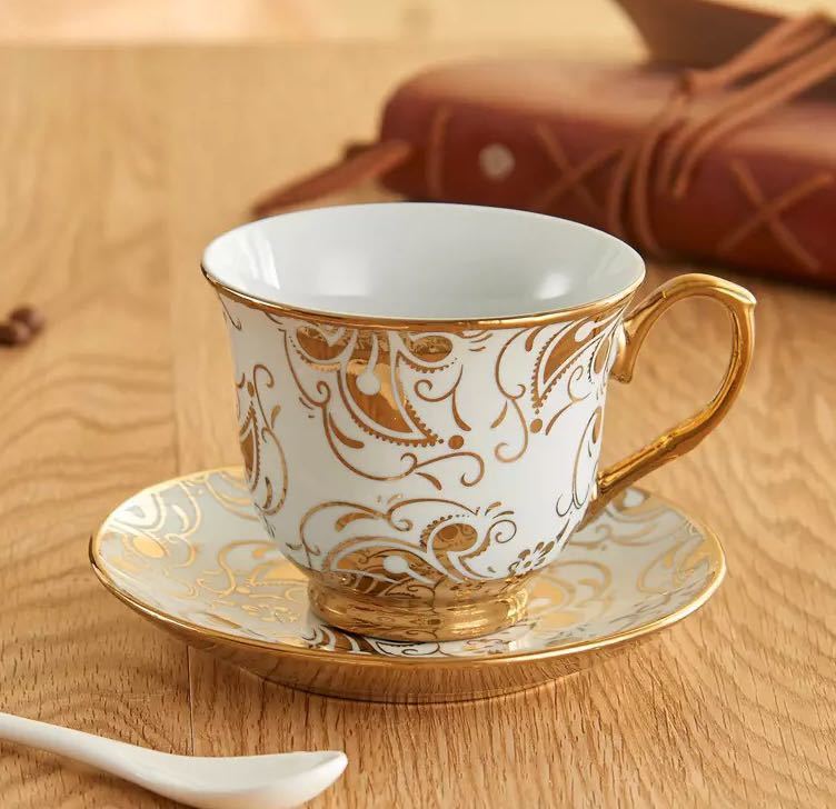 楽天市場】A061898ティー・コーヒーカップセット ☆カップ＆ソーサー6