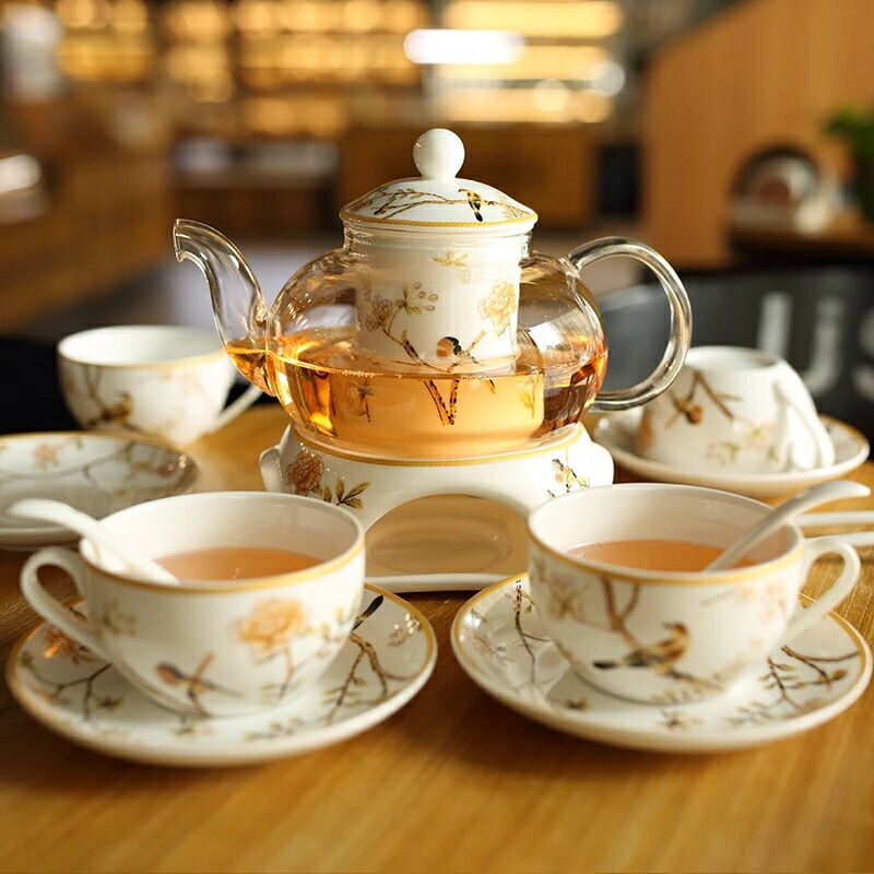 楽天市場】A026881ティー・コーヒーカップセット カップ＆ソーサー4客