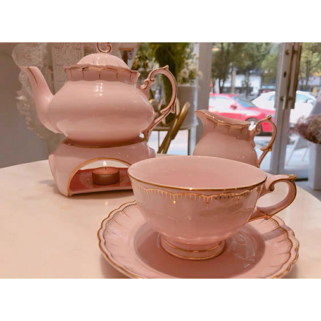 楽天市場】A037933ティー・コーヒーカップセット カップ＆ソーサー4客