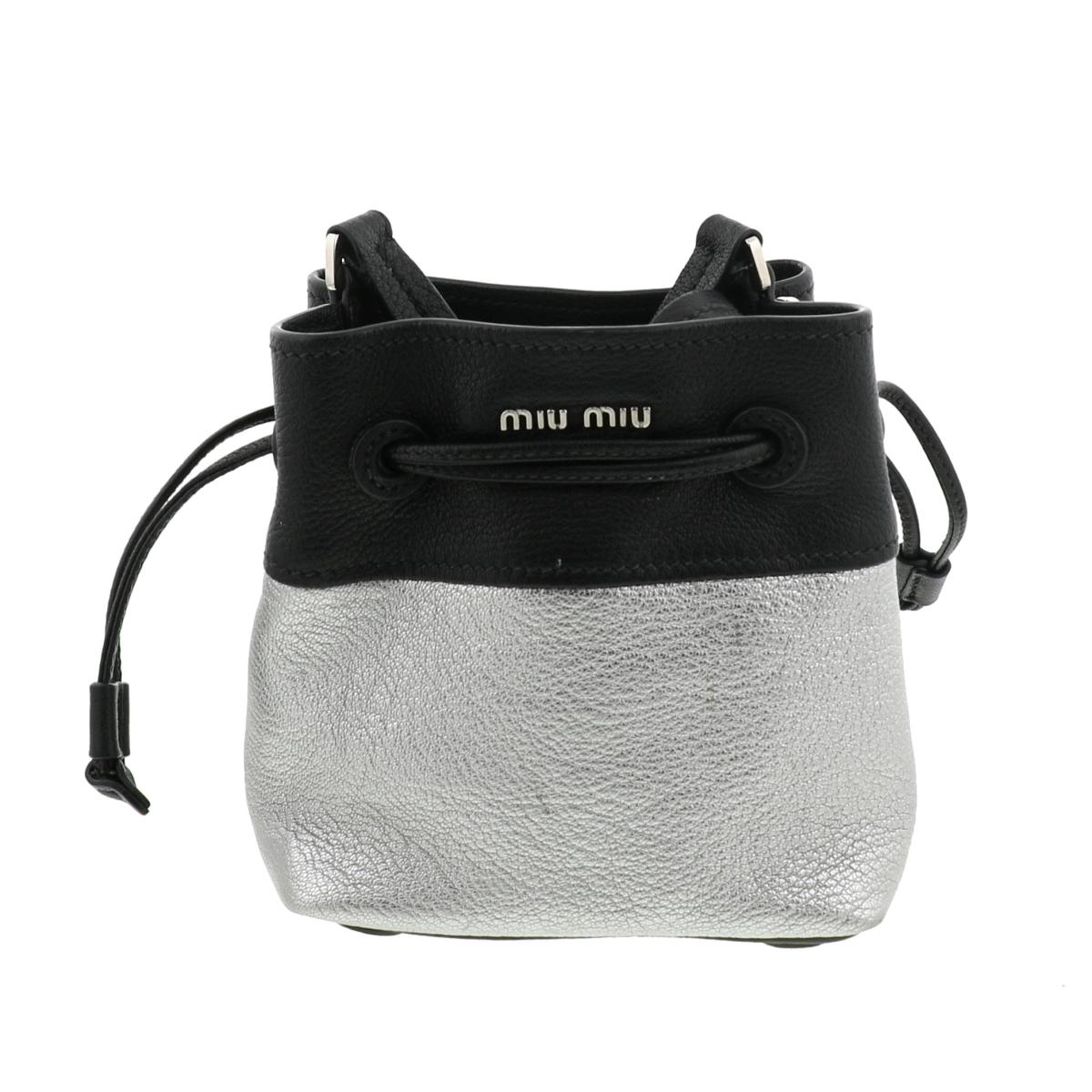 楽天市場】【美品】MIU MIU ミュウミュウ 巾着 ショルダーバッグ