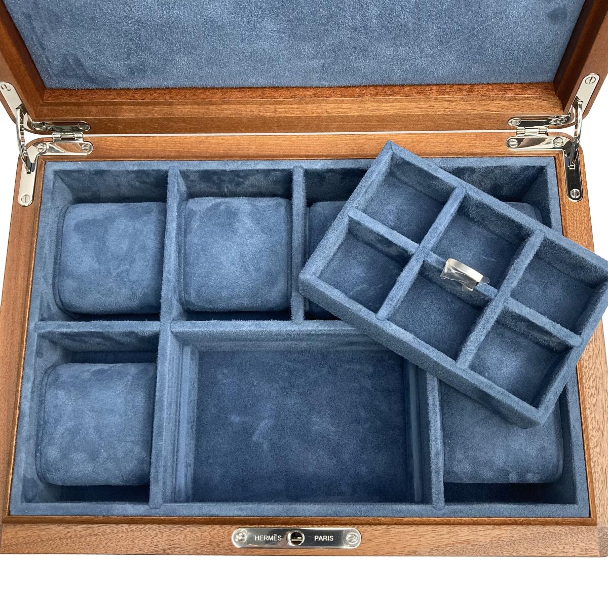 HERMES 収納ケース 時計 ジュエリー ボックス 小物入れ エルメス箱