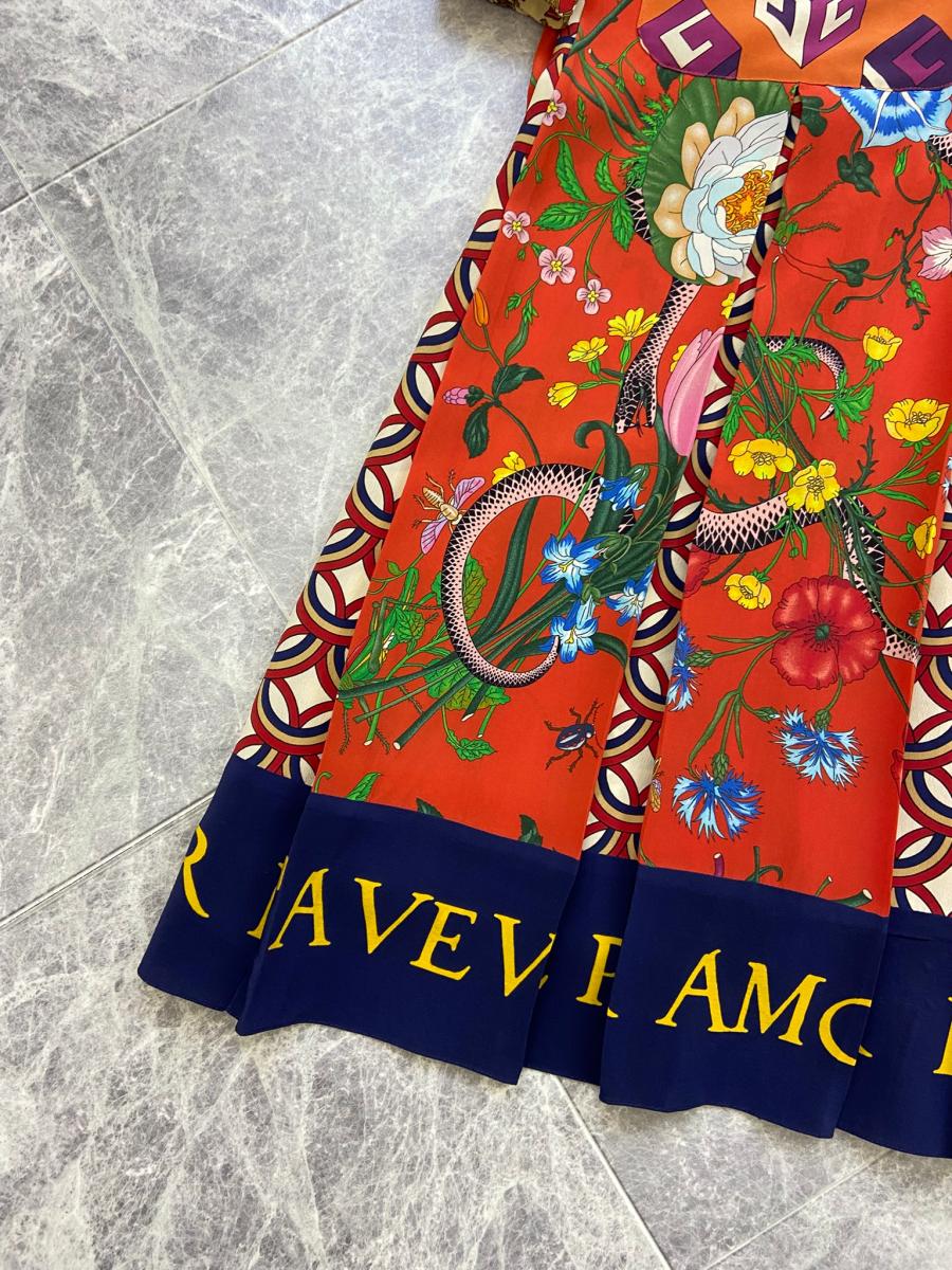 楽天市場】18AW GUCCI （グッチ） フラワー柄 シルク シャツ