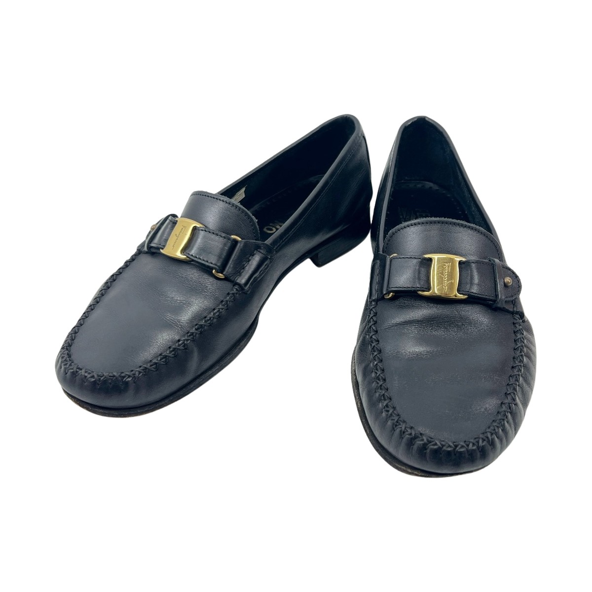 さゆSalvatore Ferragamo 7 1/2 D フェラガモ4㎝ さゆSalvatore