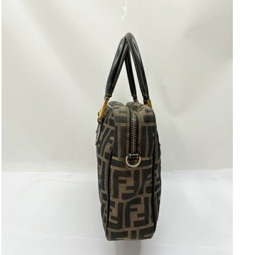 楽天市場】◇◇【中古】FENDI フェンディ ズッカ ハンドバッグ