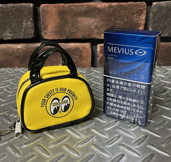 楽天市場】MOONEYES ムーンアイズ ミニ バッグ ポーチ キーリング