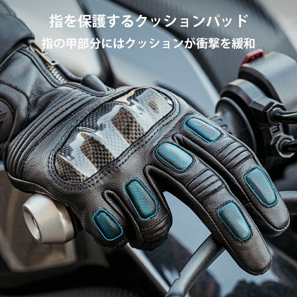 楽天市場】バイク グローブ 山羊革 フルレザー 春 秋 冬 FULL GOAT