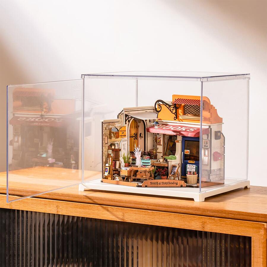 楽天市場】ディスプレイボックス Rolife プラスチック DIYミニチュア