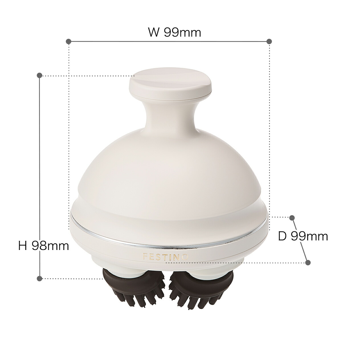 楽天市場】【特典付き】ヘッドスパ EMS 充電式 フェスティノ 頭皮ケア