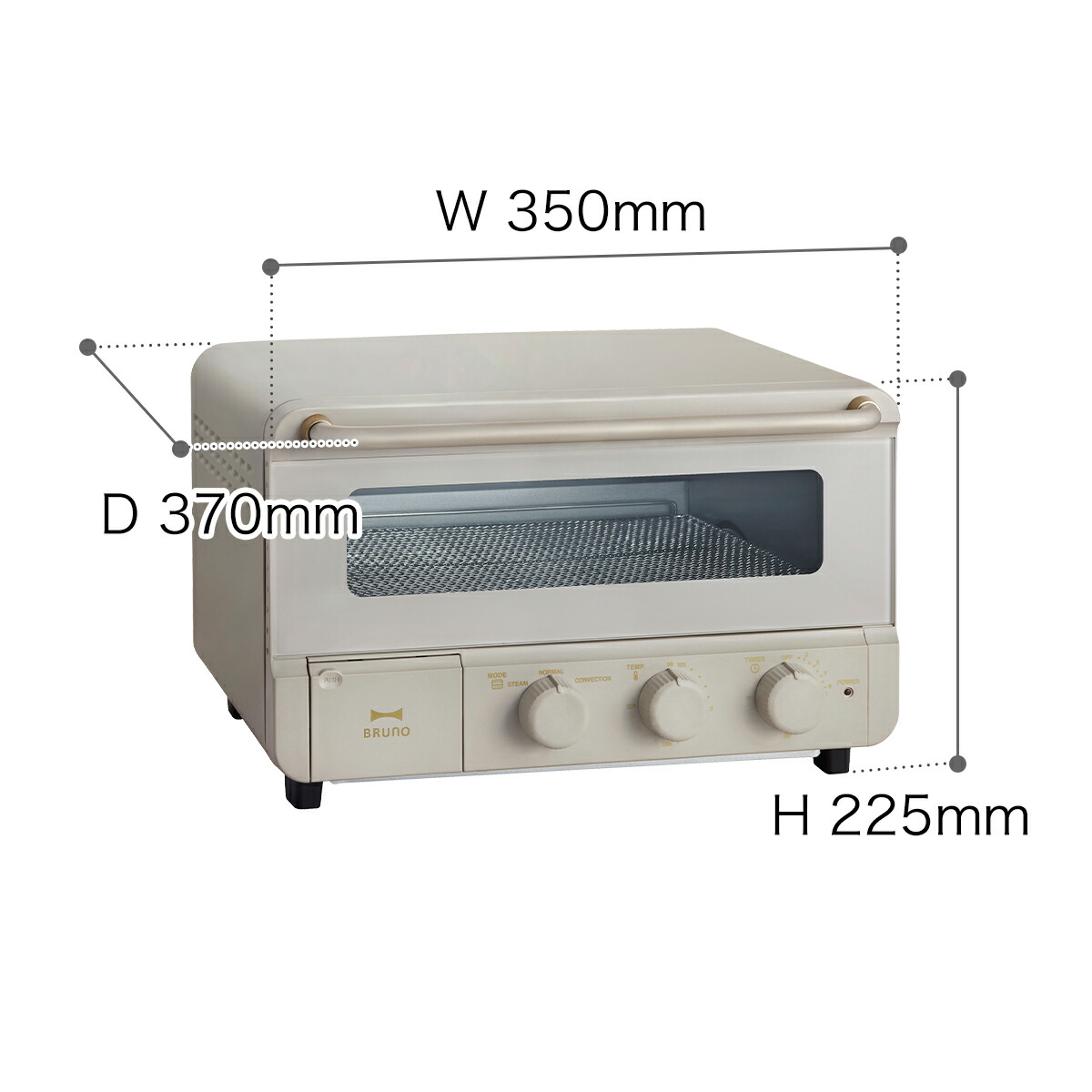 楽天市場】トースター 4枚 オーブントースター ブルーノ