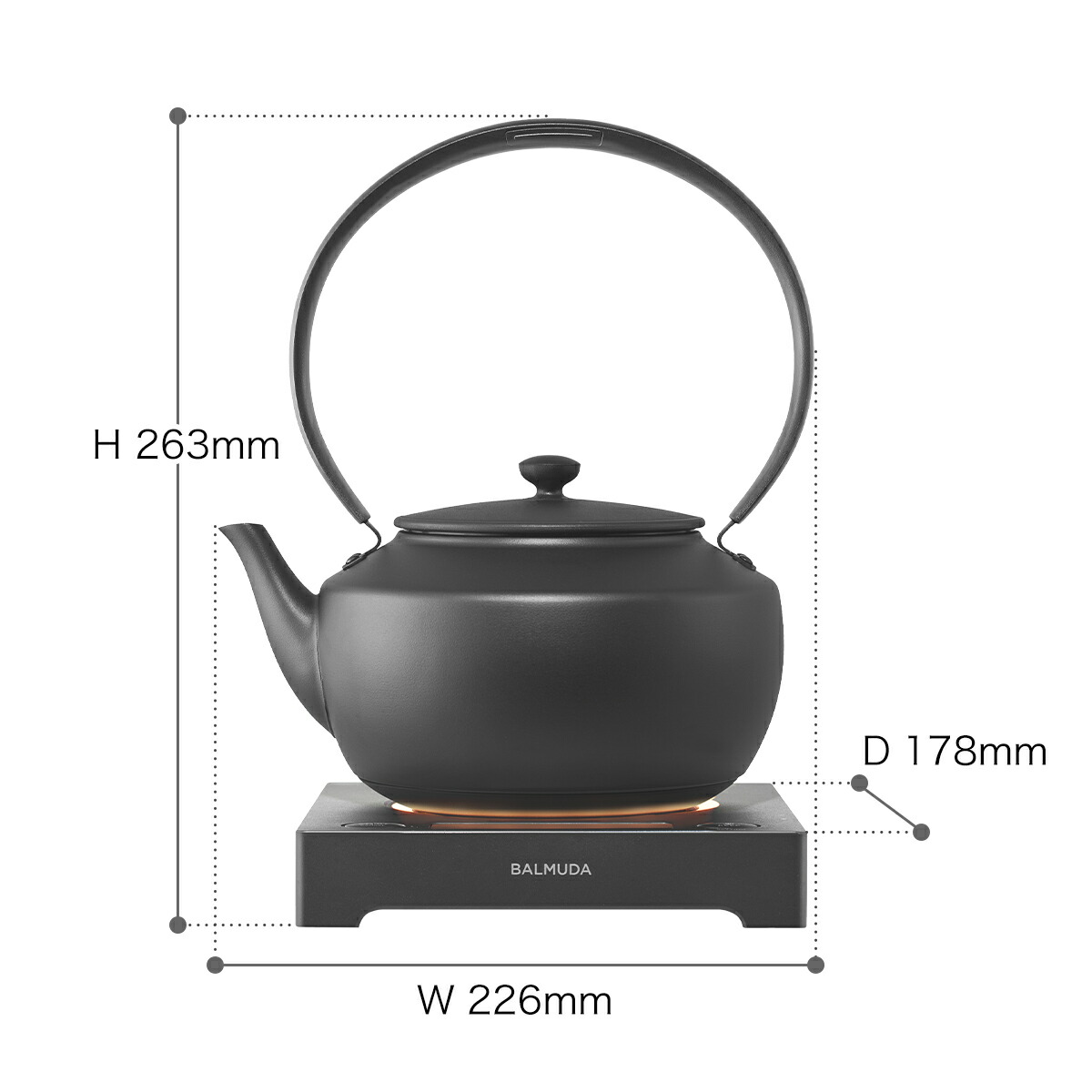 楽天市場】【正規店】バルミューダ 電気ケトル ムーンケトル