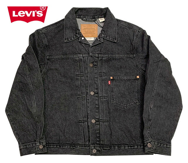 リーバイス(Levis) デニムジャケット ブラック メンズデニムジャケット