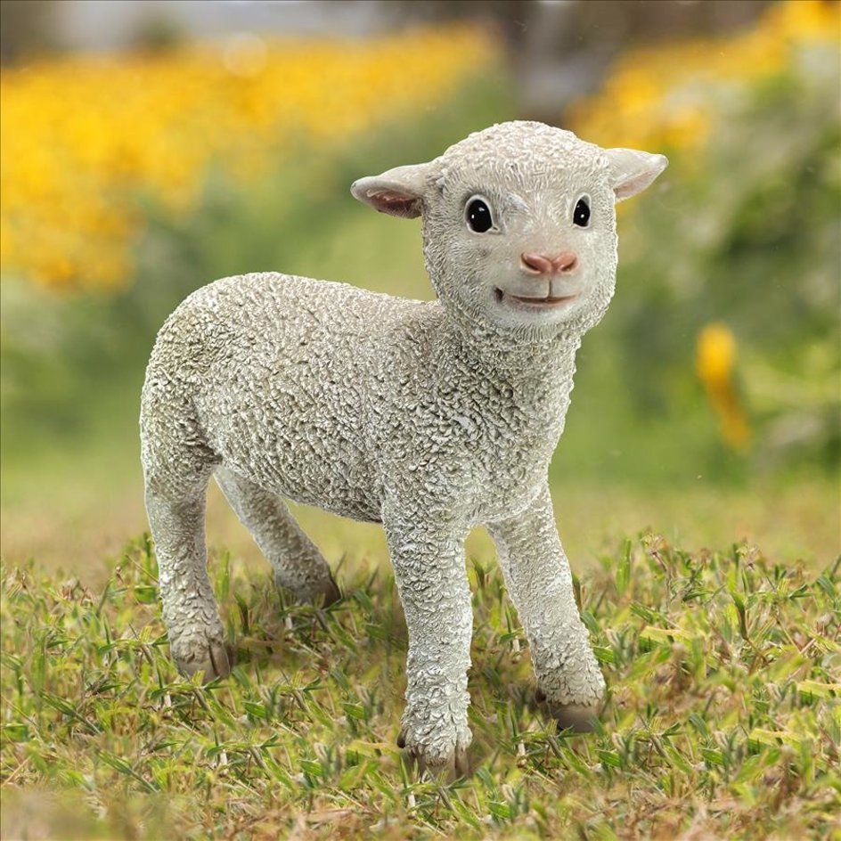楽天市場】立っているラムセスという名前の子羊の彫像 ヒツジさん