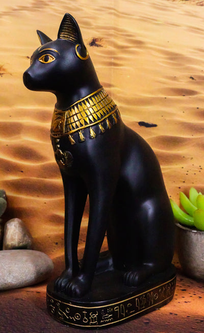 楽天市場】古代エジプト バステト神 雌猫女神 彫刻インテリア 彫像置物