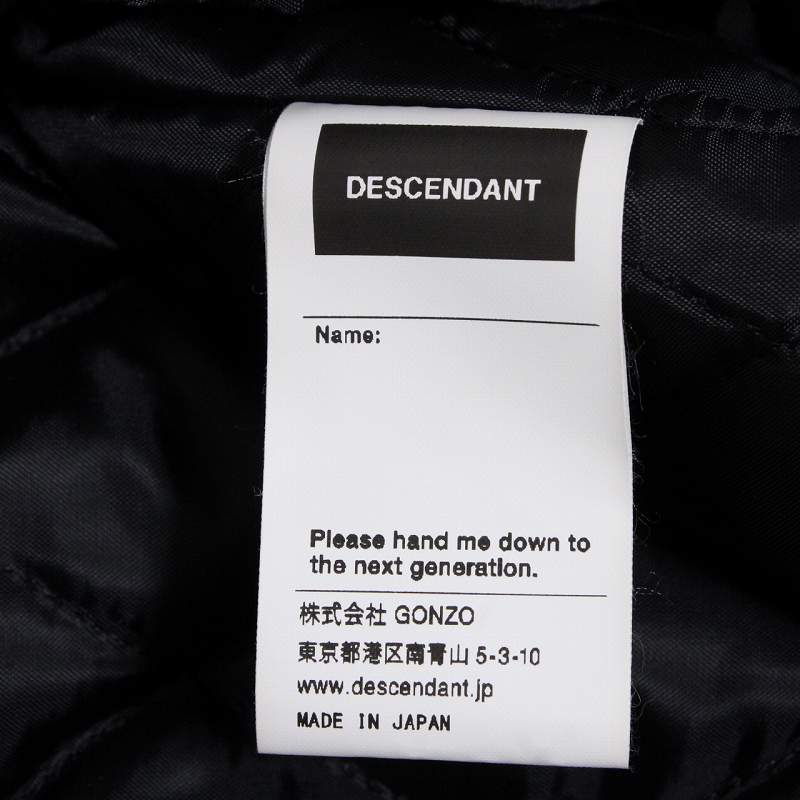楽天市場】DESCENDANT ディセンダント SQUAD VARSITY JACKET