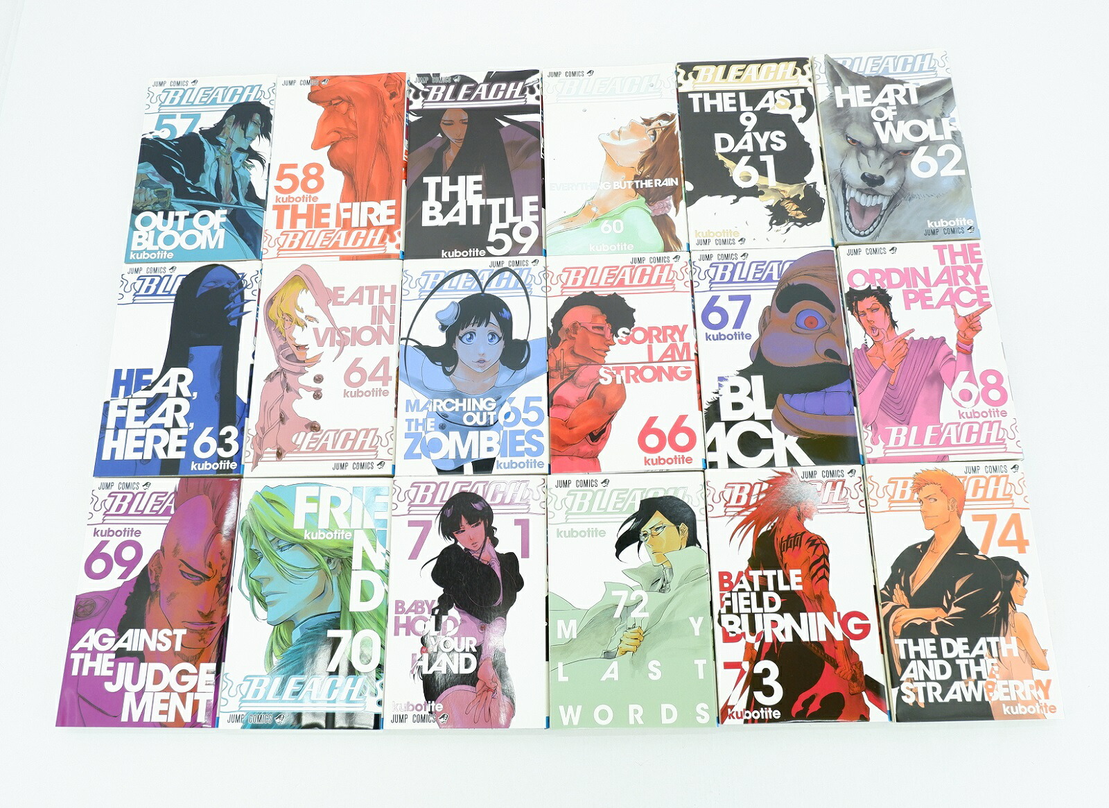 ブリーチ BLEACH 1-74巻 全巻 関連本 6冊 Blu-Ray BLEACH 全巻セット1