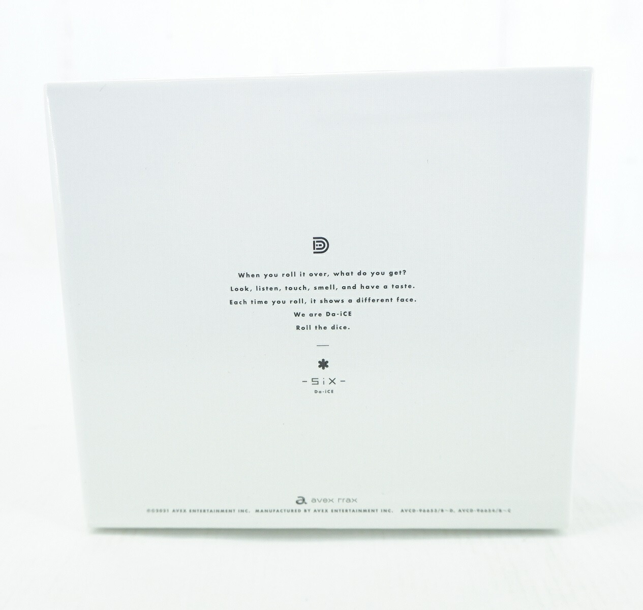 楽天市場】Da-iCE SiX 初回生産限定スペシャルBOX DVD盤 【CD+DVD