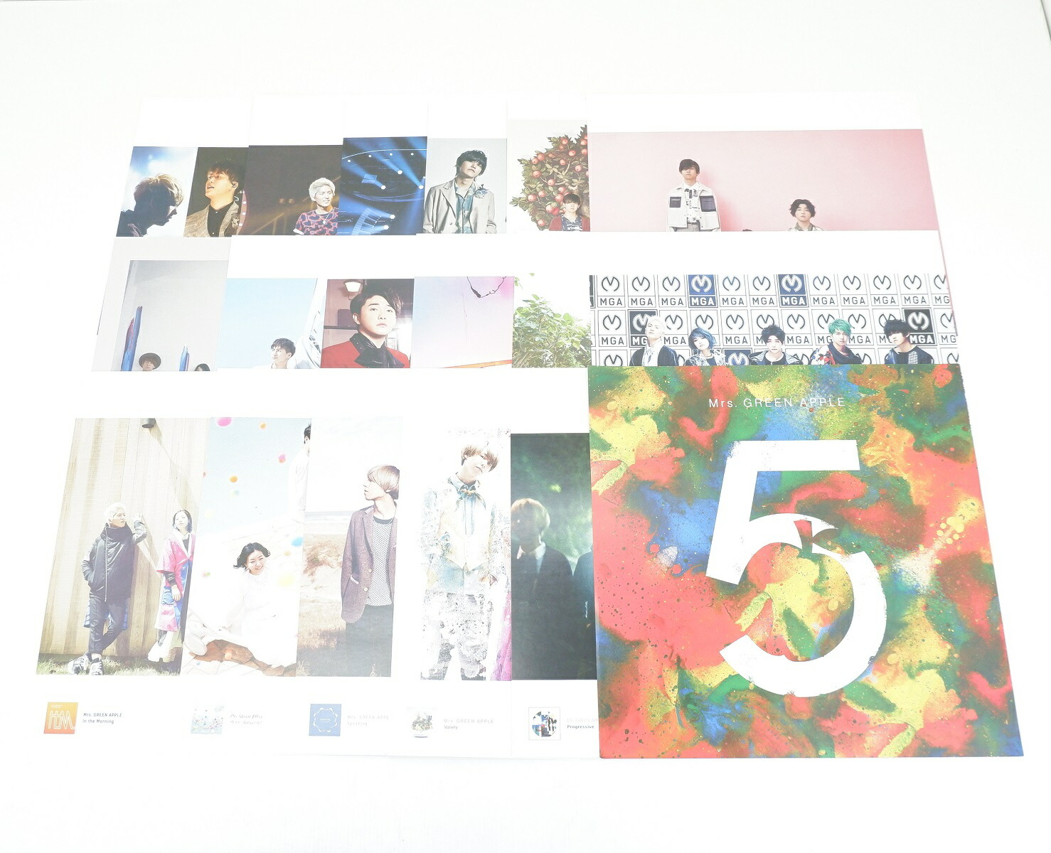 Mrs. GREEN APPLE 5 完全生産限定アルバム、ファンクラブ特典付き Mrs