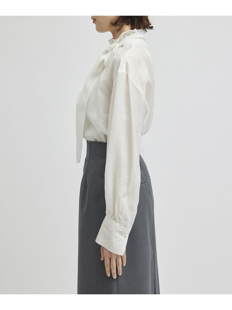 楽天市場】【SALE／50%OFF】【NALYA】シルク混ハイネック/ボウタイ