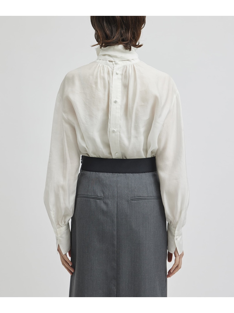 楽天市場】【SALE／50%OFF】【NALYA】シルク混ハイネック/ボウタイ