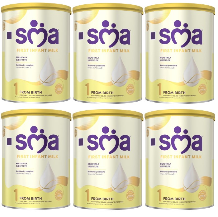 楽天市場】【800g 6缶セット・新生児から】SMA(エスエムエー) 乳児用