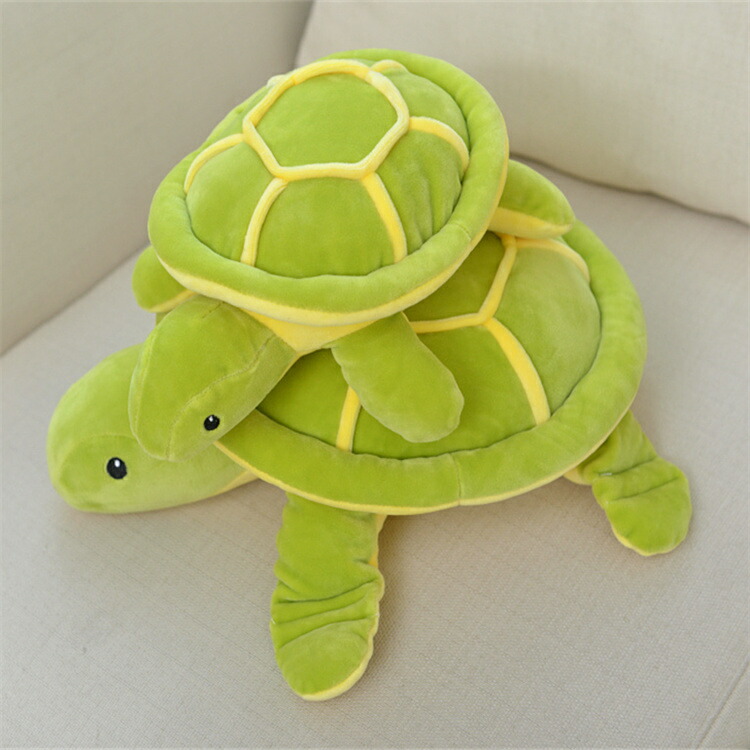 楽天市場】40cm 亀 カメ ぬいぐるみ 亀 お誕生日プレゼント 大きい