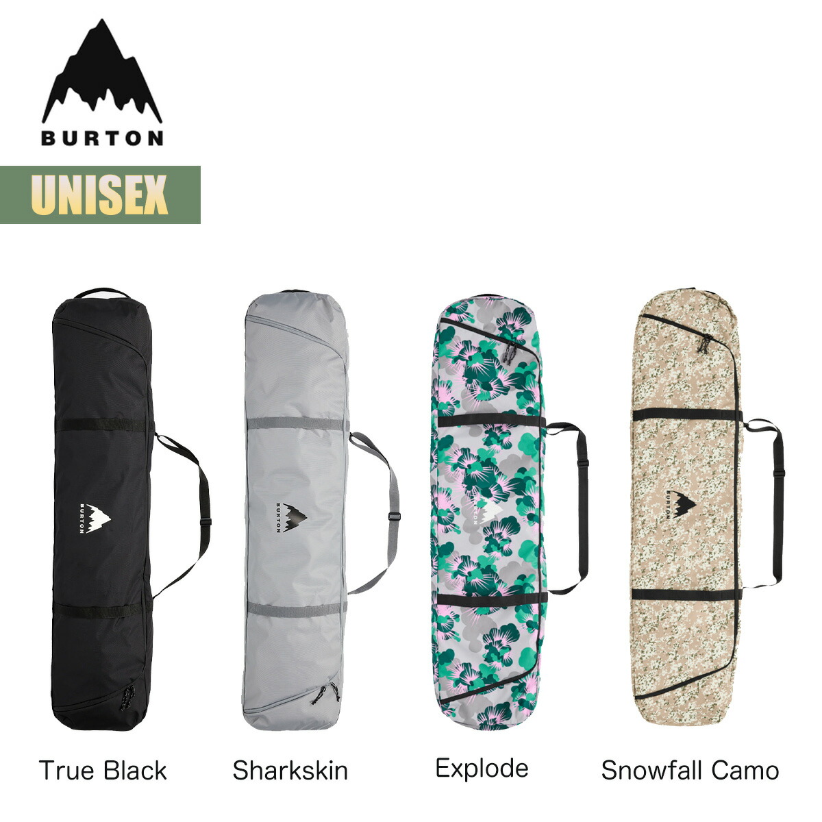 burton バートン スノーボードバックスノーボードケース146 迷彩