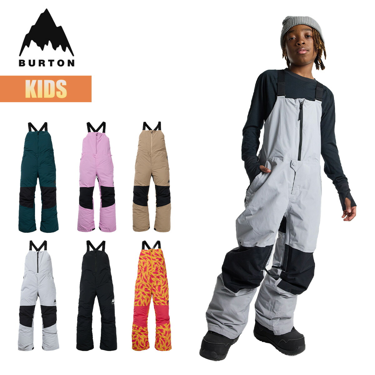 BURTON キッズスノボウェア ビブパンツ L 楽天市場】24-25 BURTON