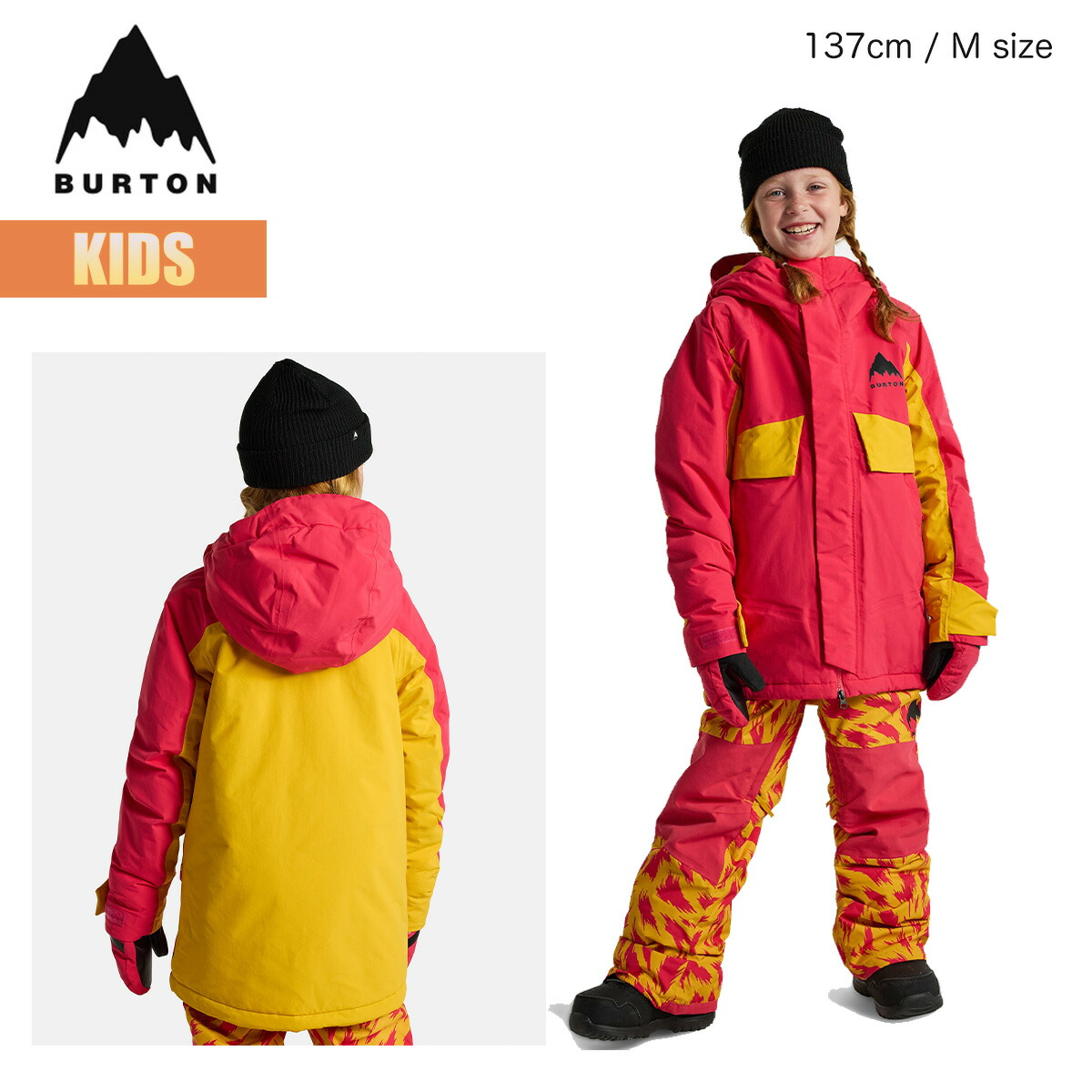 Kさん専用 BURTON スノーボードウェア 5/6 花柄 120センチ Kさん専用