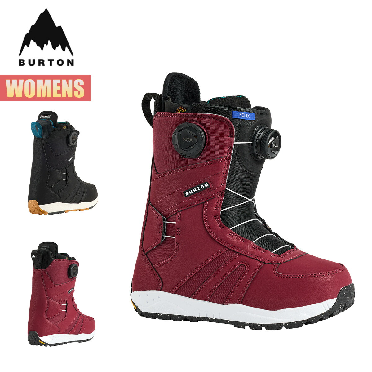 楽天市場】バートン スノーボードブーツ レディース 25-26 Burton