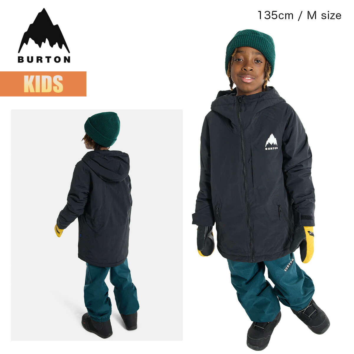 楽天市場】バートン スノーボードウェア キッズ ジャケット 25-26