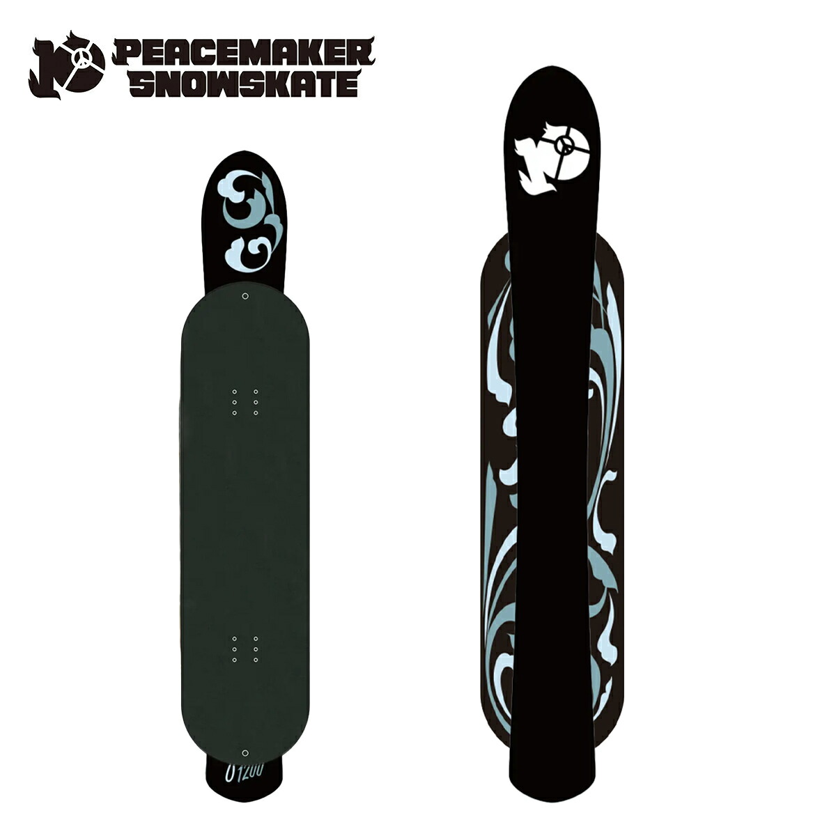 楽天市場】スノースケート PEACEMAKER SNOWSKATE ピースメーカー GLIDE