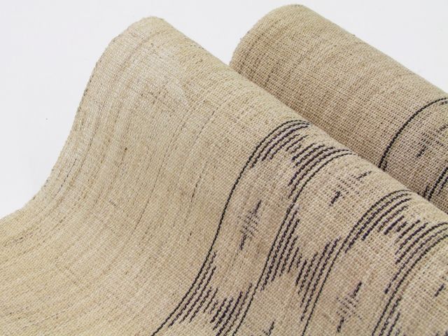 楽天市場】重要無形文化財 越後上布 青苧100％≪麻匠 小河正義 作