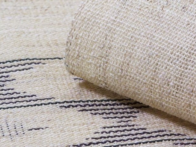 楽天市場】重要無形文化財 越後上布 青苧100％≪麻匠 小河正義 作