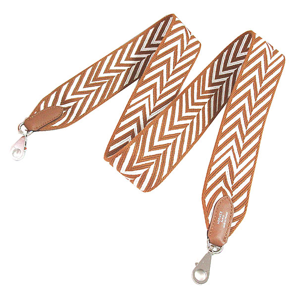 楽天市場】≪Brand new≫ Hermes Bandouliere Sangle Zigzag 50MM/105