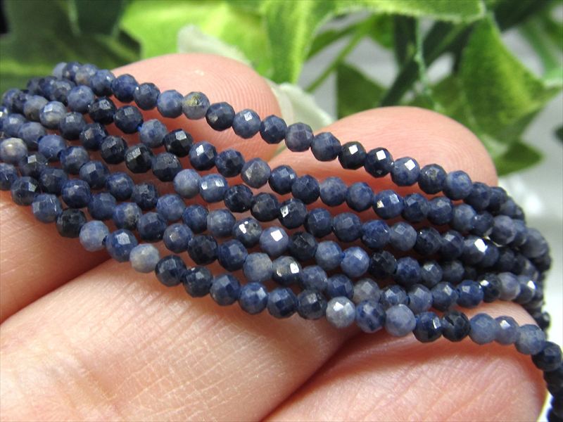 楽天市場】○極小サイズ 4A【サファイア ミラーカット 2mm-2.5mm珠