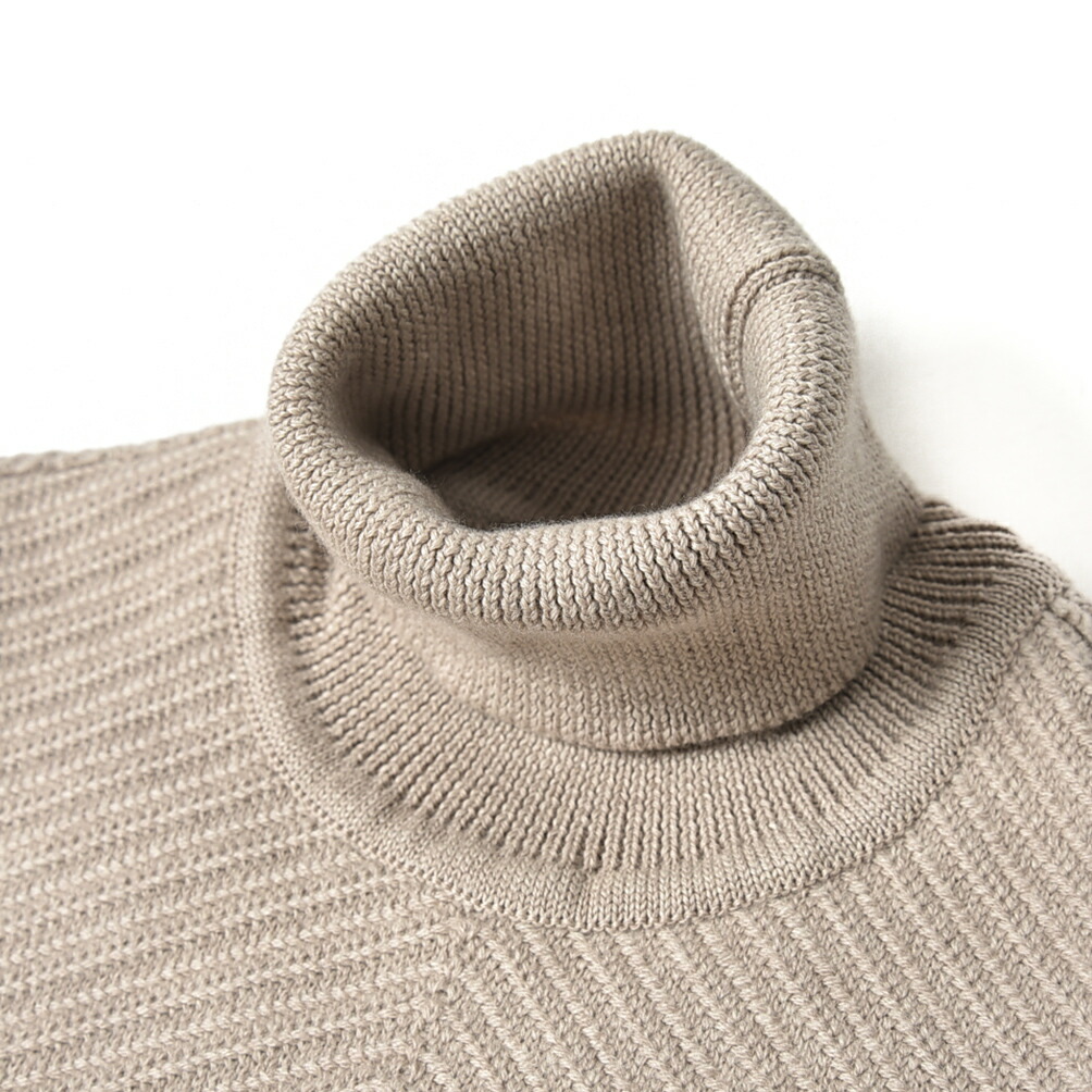 楽天市場】ラルディーニ LARDINI ニット セーター タートルネック 長袖