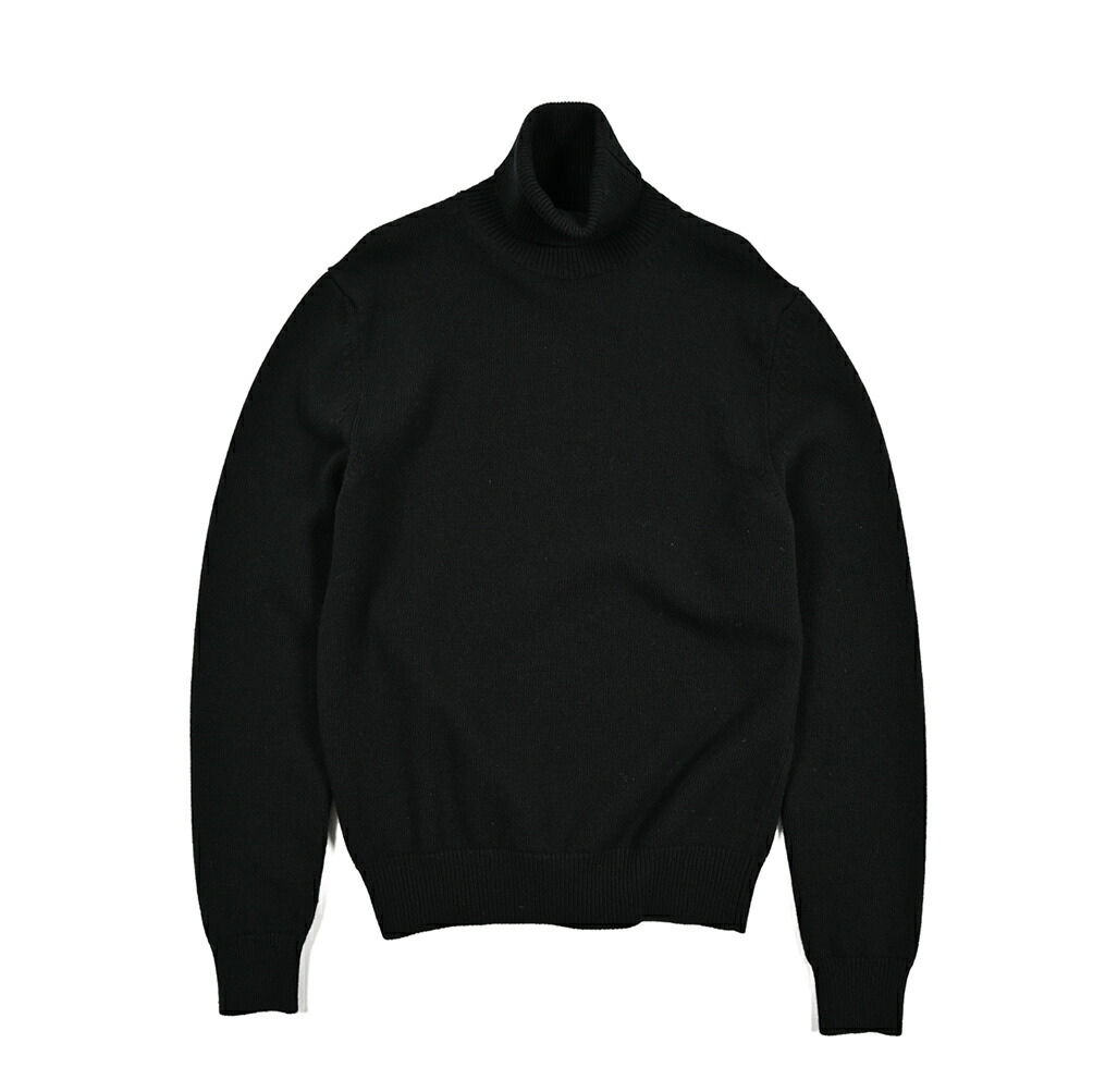 DOLCE & GABBANA リブ編みセーター メンズ 黒サイズ44 Dolce & Gabbana