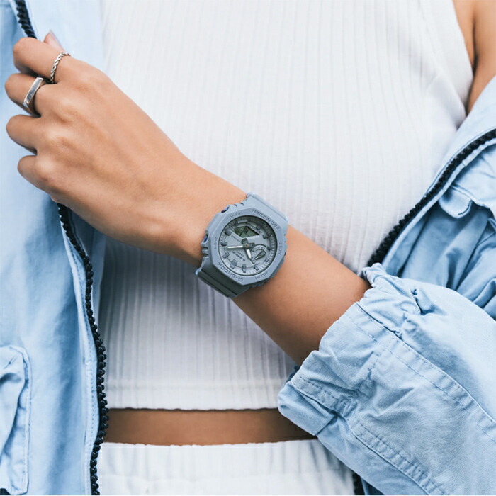 楽天市場】CASIO “G-SHOCK MID SIZE”GMA-S2100BA-2A2JF ライトブルー