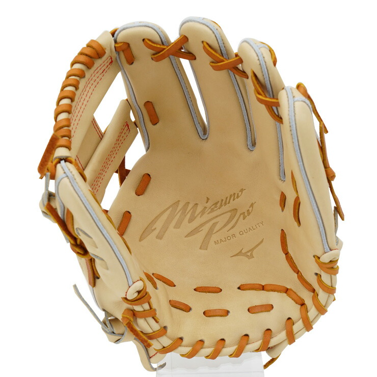 Mizuno Pro 硬式？軟式？野球グローブ 黄土色 Mizuno Pro 硬式？軟式