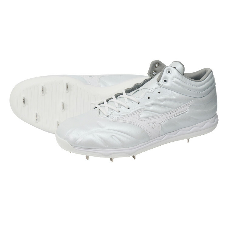 楽天市場】【球速が上がるスパイク】ミズノプロ 野球 白スパイク 投手