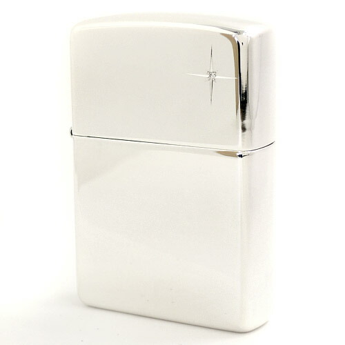 楽天市場】ZIPPO ライター 純銀製 #15DIA ダイヤモンド入り 天然石