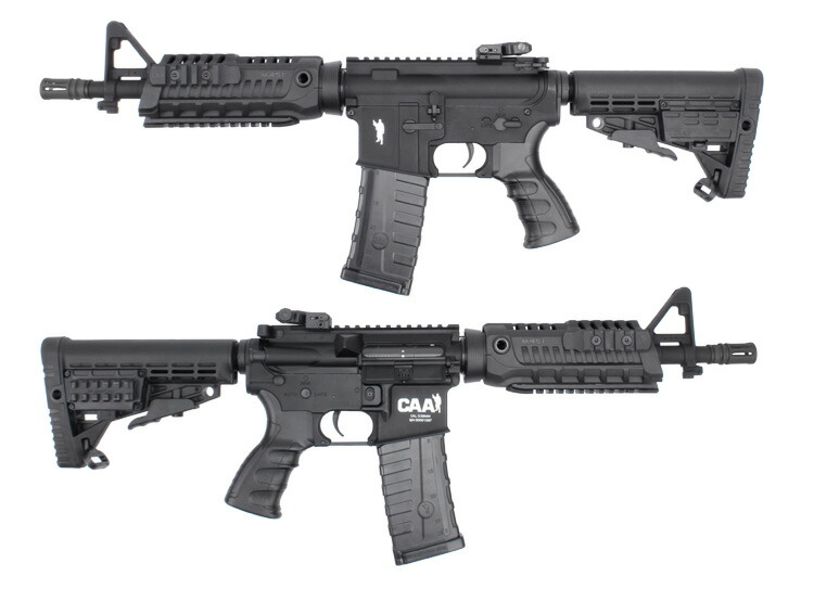 楽天市場】KING ARMS CAA M4S1 電動ガン Sport Series 10.5インチ BK