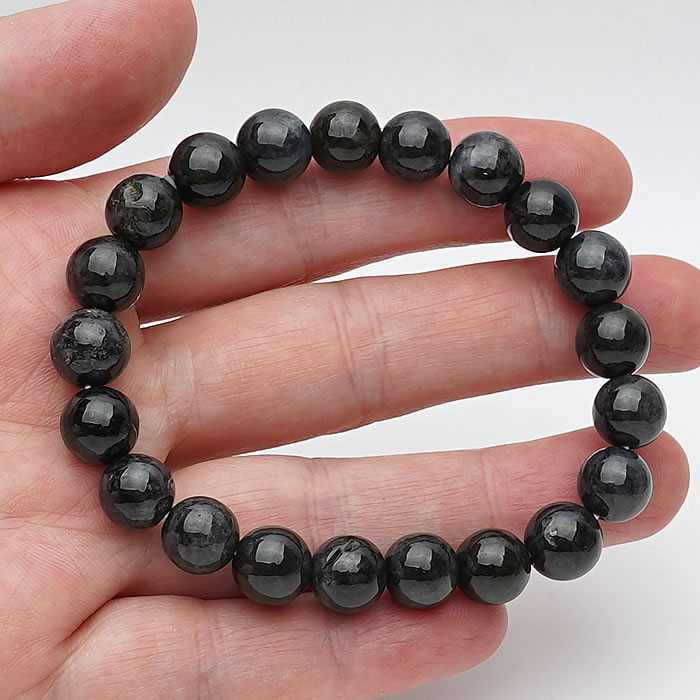 楽天市場】【希少】【高品質】天然黒翡翠 AAA 8mm ブラックジェダイド
